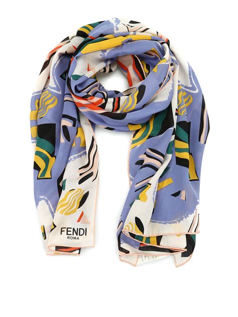 how can you spot a fake fendi silk scarf|fendi monogram scarf.